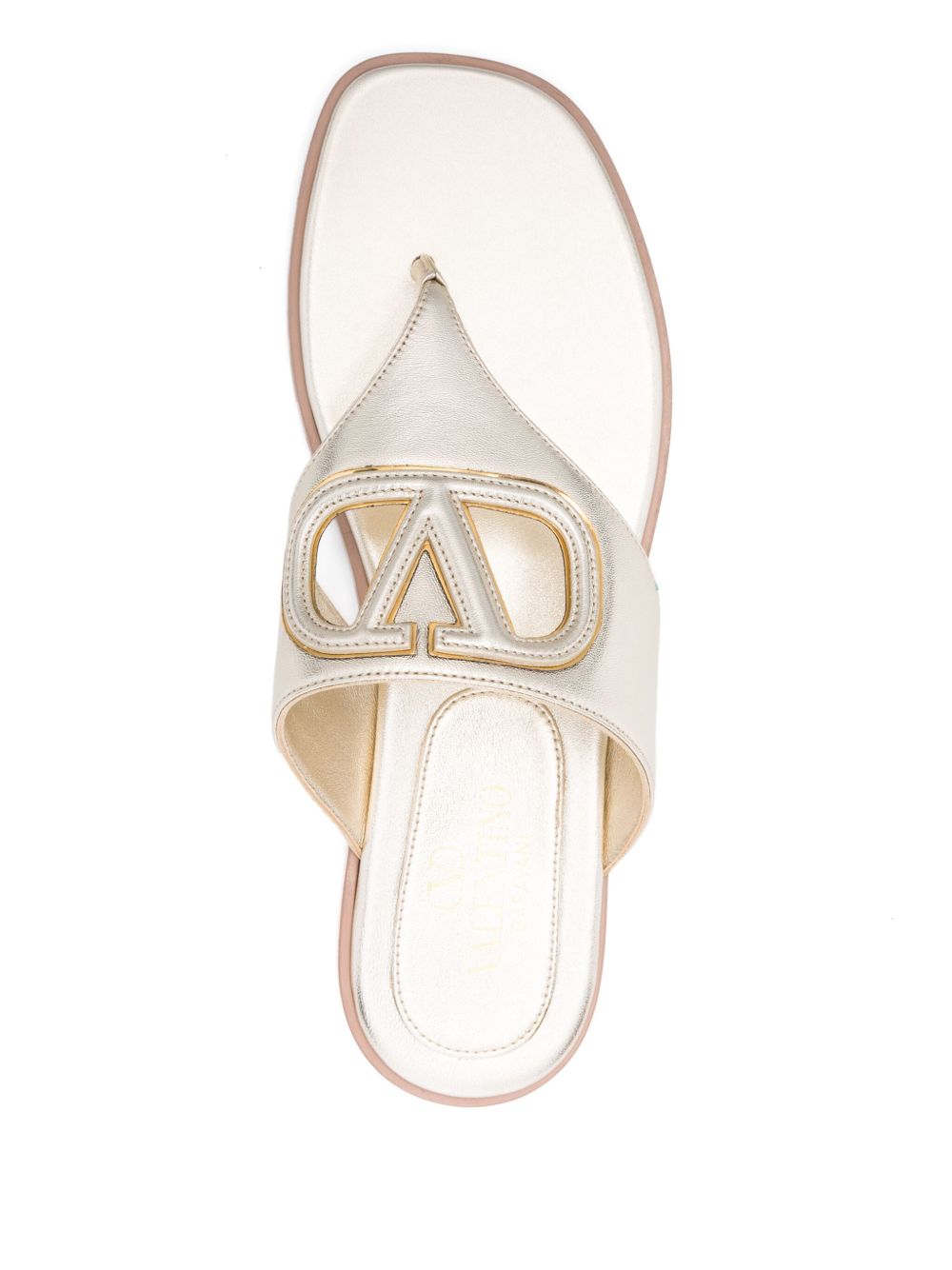 Valentino Garavani Sandals Grey Calf Leather