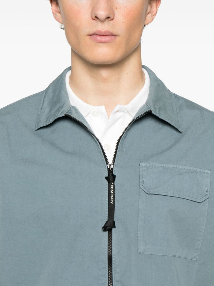 C.p.company Coats Grey Cotton
