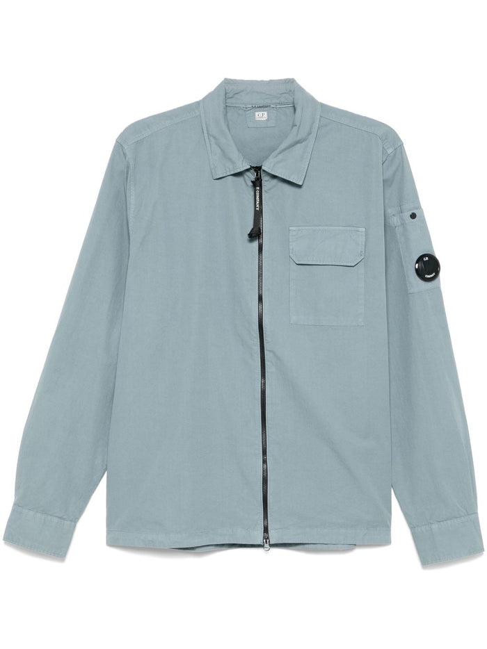 C.p.company Coats Grey Cotton