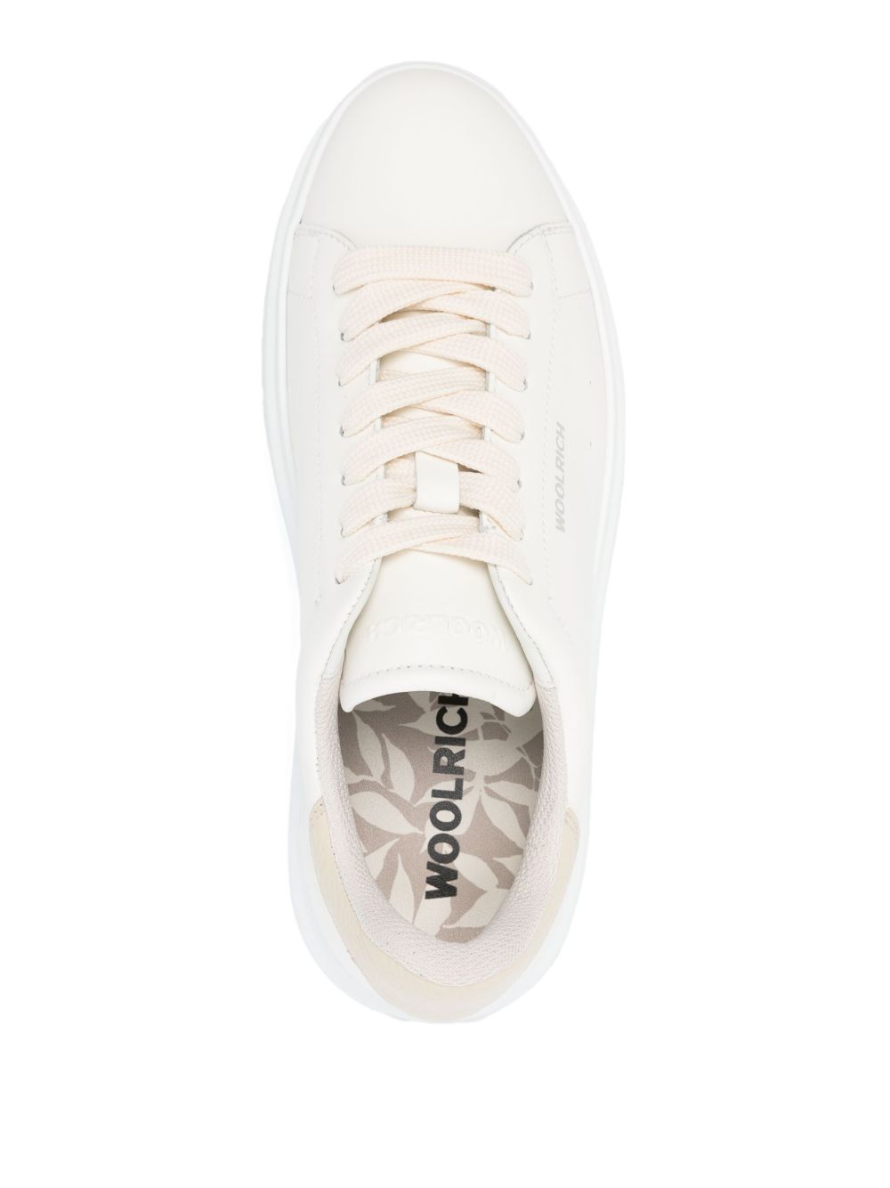 Woolrich Sneakers Beige Calf Leather