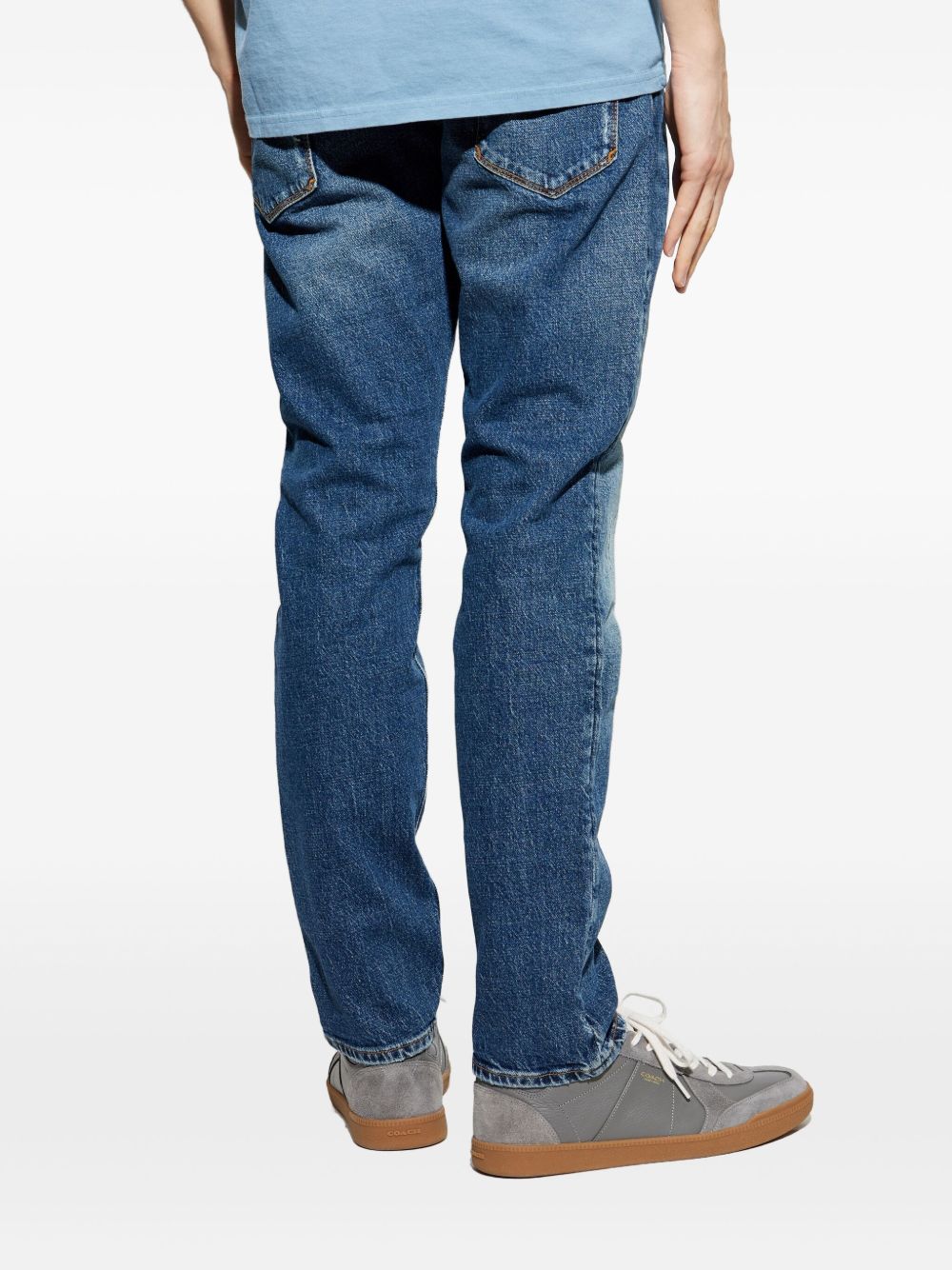 Emporio Armani Jeans Blu Cotton Elastane