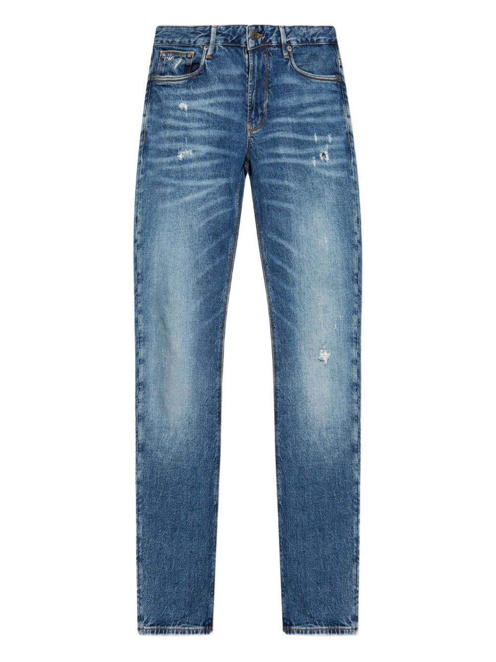Emporio Armani Jeans Blu Cotton Elastane