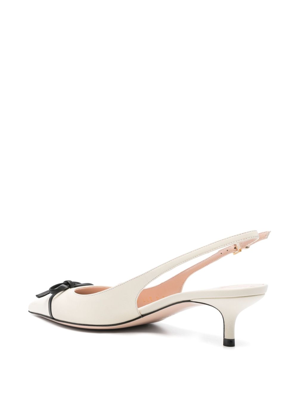 Valentino Garavani With Heel Ivory Calf Leather