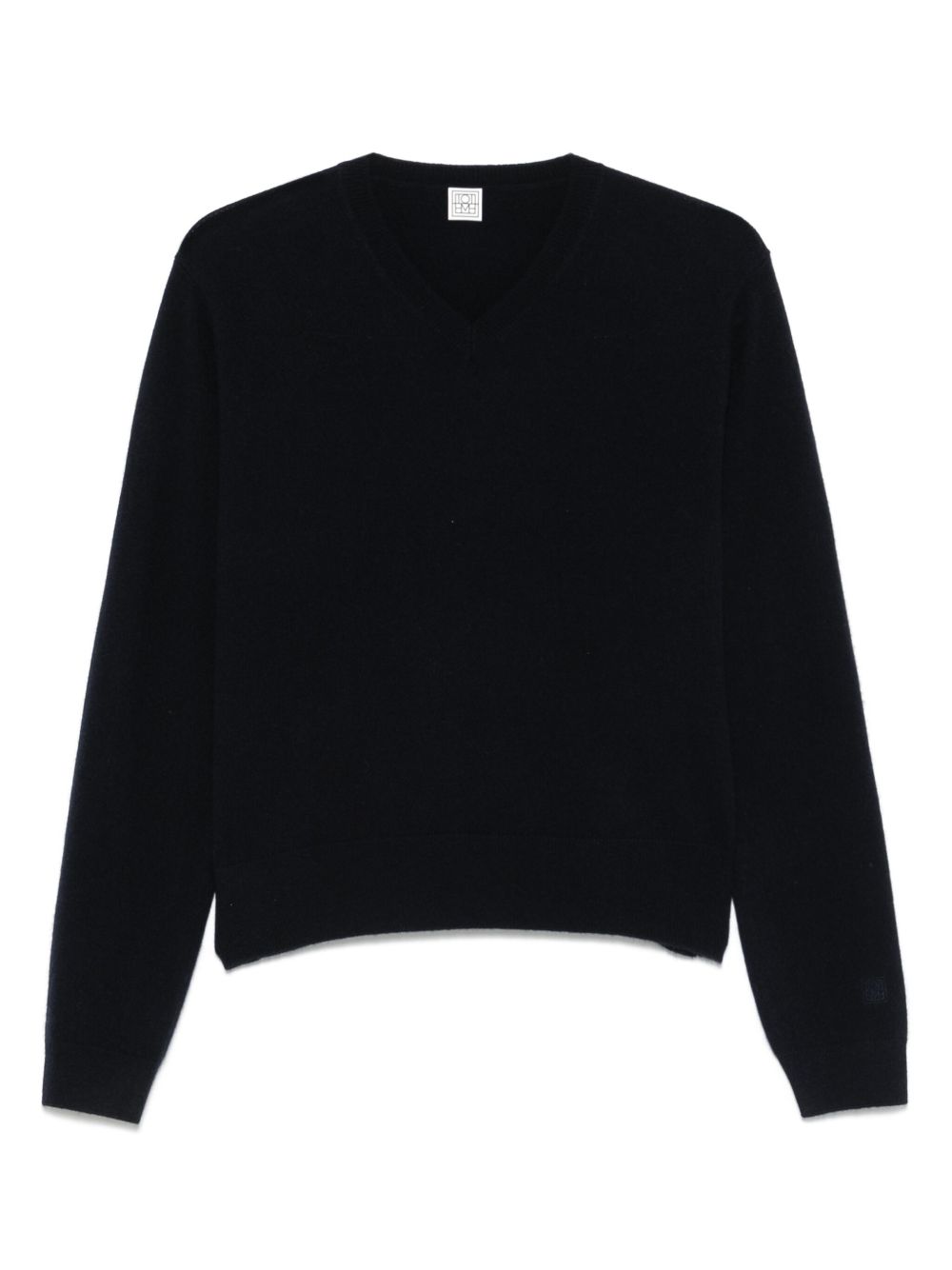 Toteme Main Sweaters Blue Cashmere