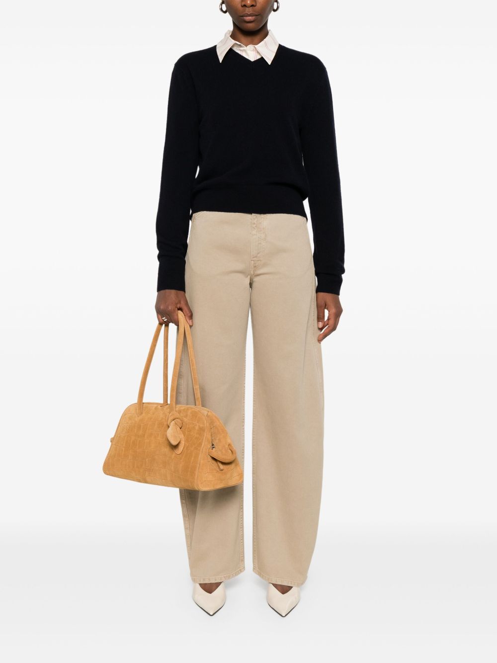 Toteme Main Sweaters Blue Cashmere
