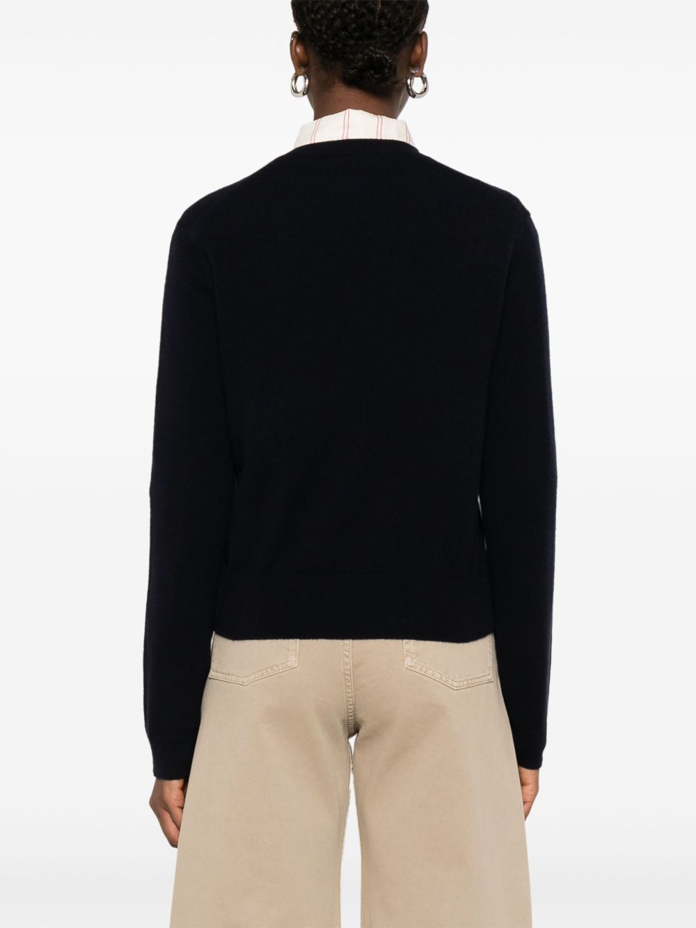 Toteme Main Sweaters Blue Cashmere