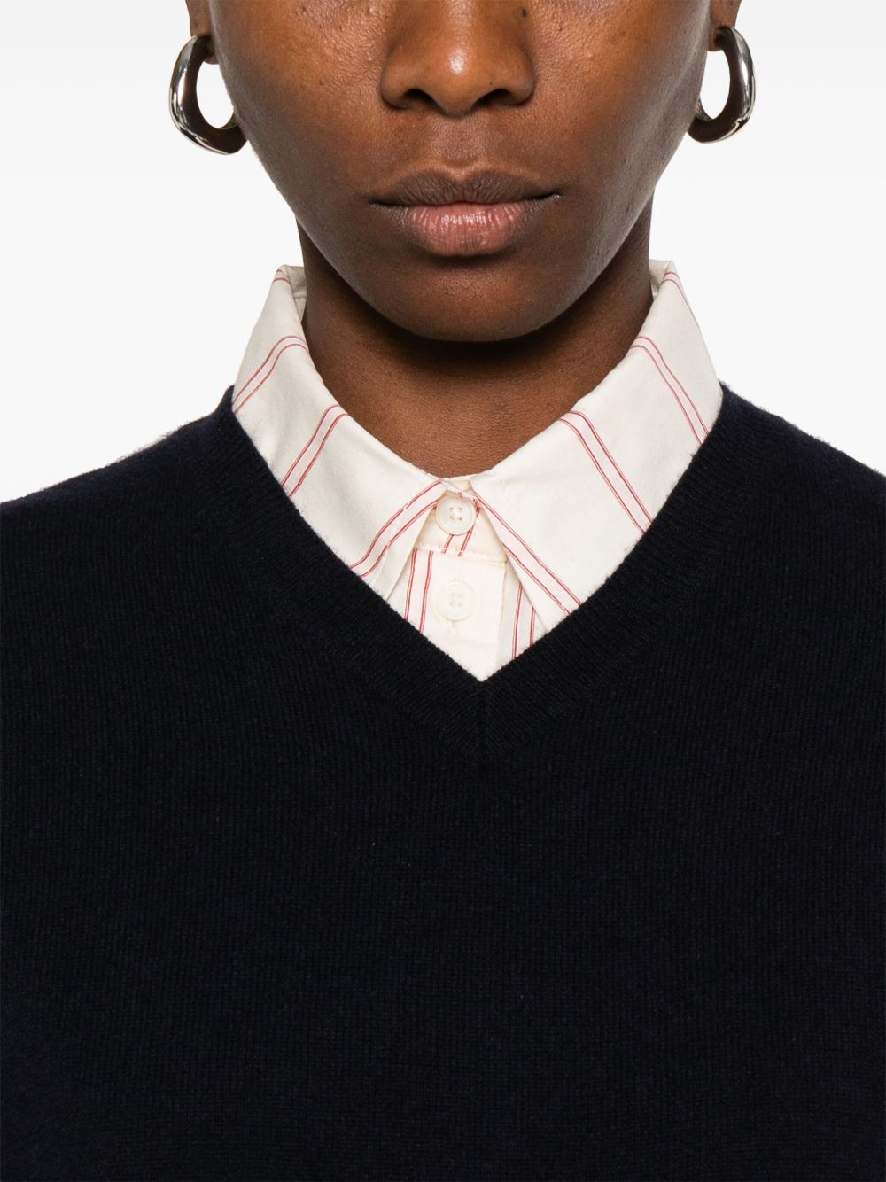 Toteme Main Sweaters Blue Cashmere