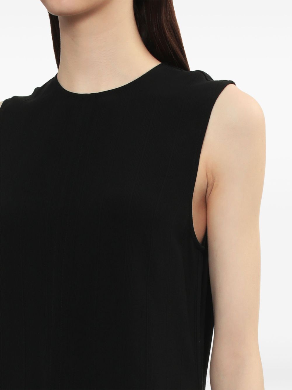 Toteme Main Dresses Black Viscose Linen