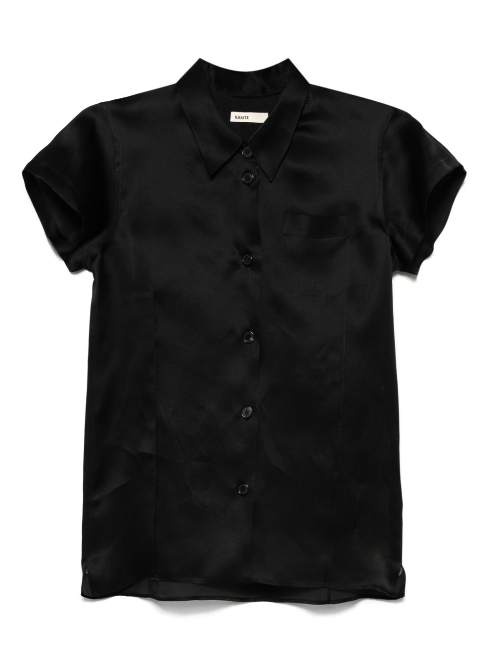 Khaite Shirts Black Silk