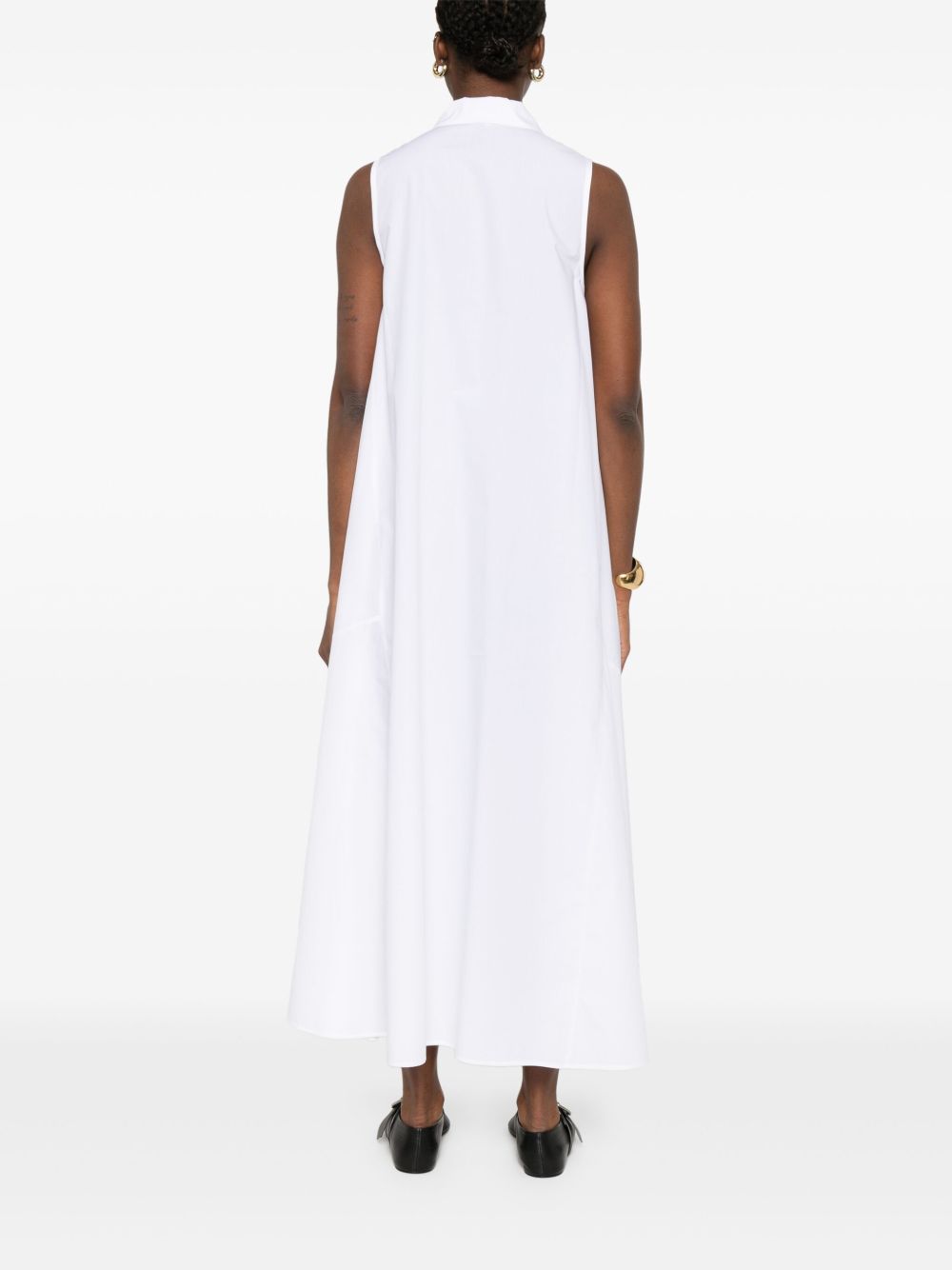 Emporio Armani Dresses Bianco Cotton