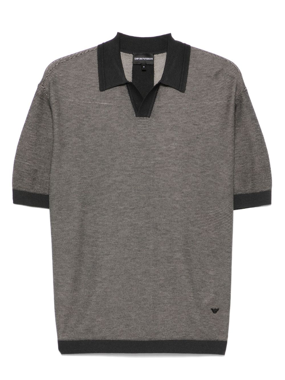 Emporio Armani T-Shirts And Polos Grigio Lyocell