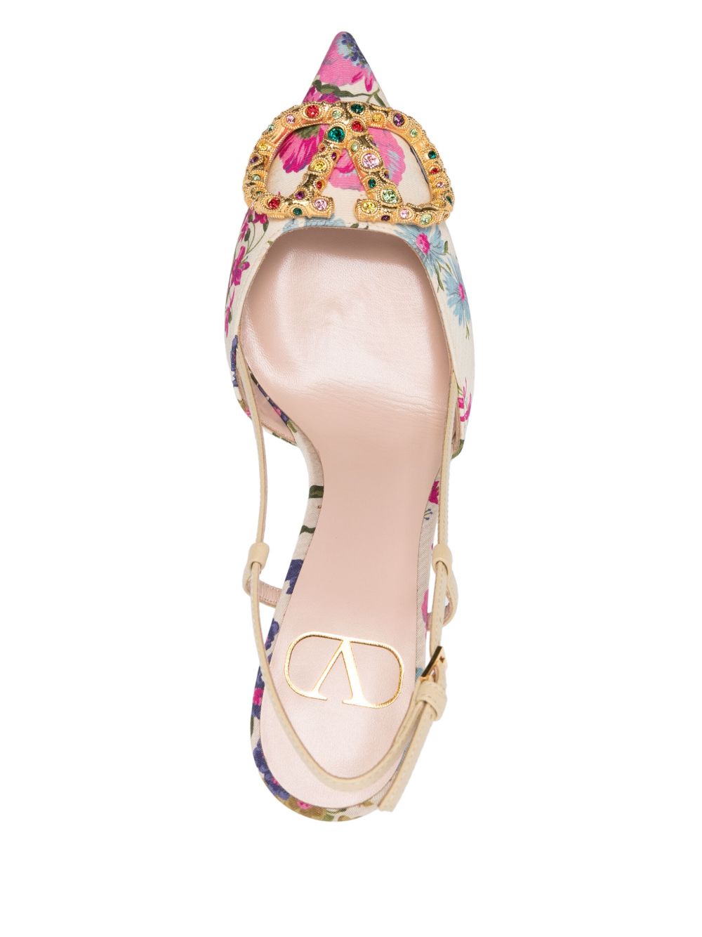 Valentino Garavani With Heel Ivory Calf Leather