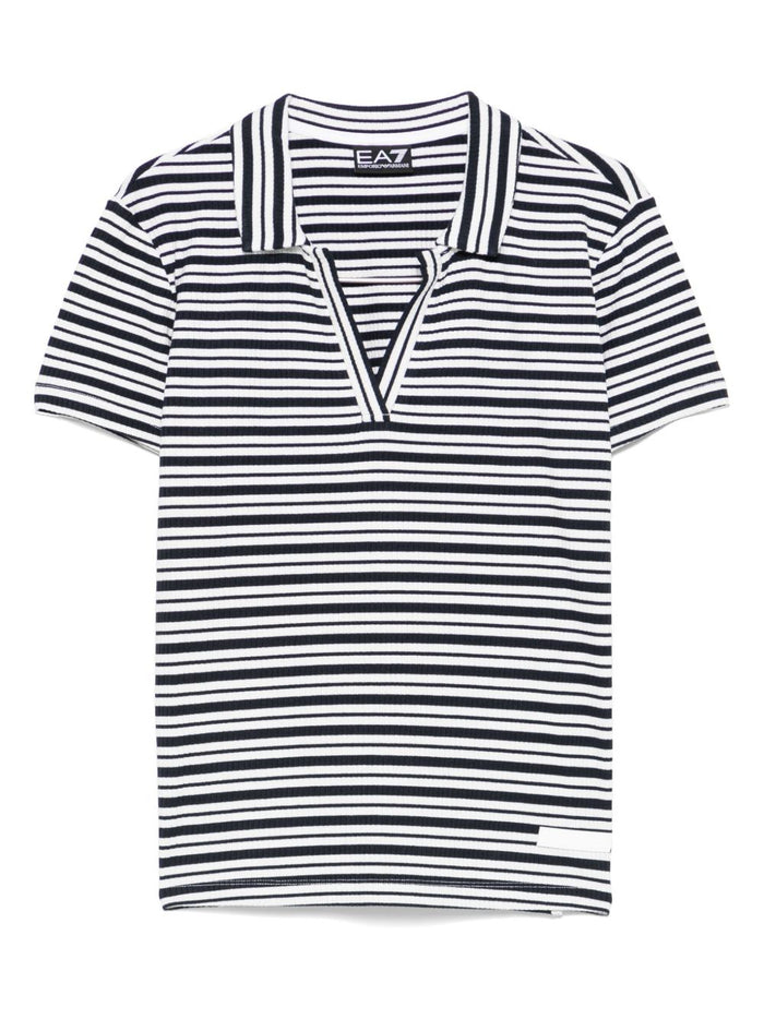 EA7 T-shirts and Polos Black Viscose