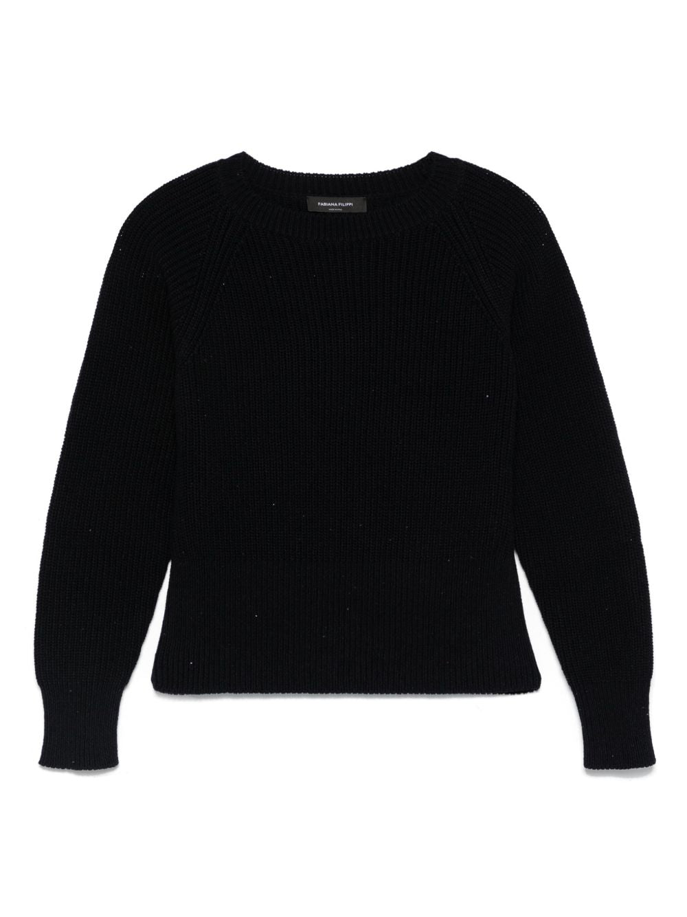 Fabiana Filippi Sweaters Blue Cotton Linen Polyester