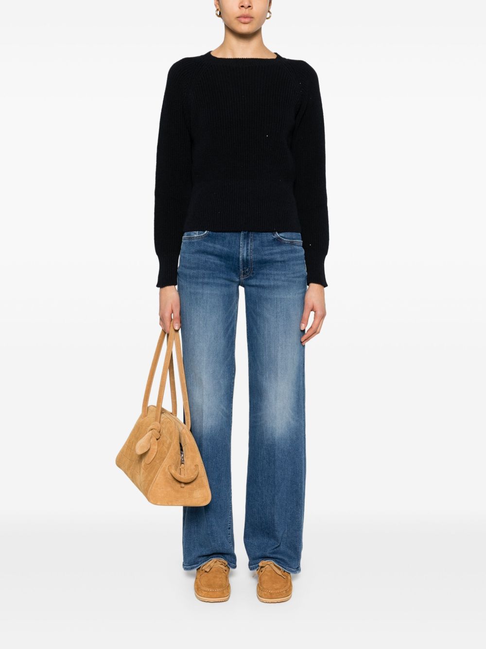 Fabiana Filippi Sweaters Blue Cotton Linen Polyester