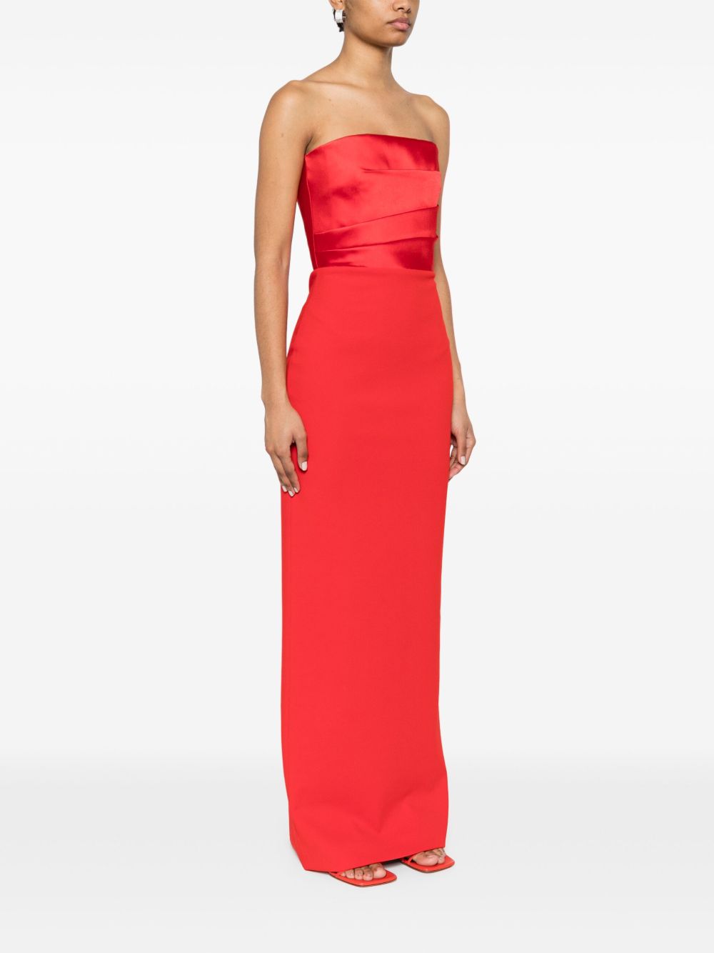 Solace London Dresses Red Polyester