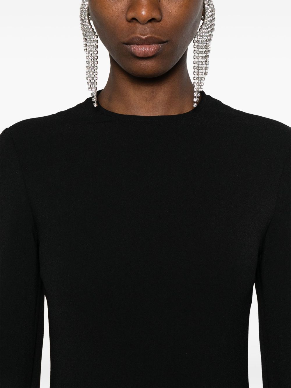 Solace London Dresses Black Polyester
