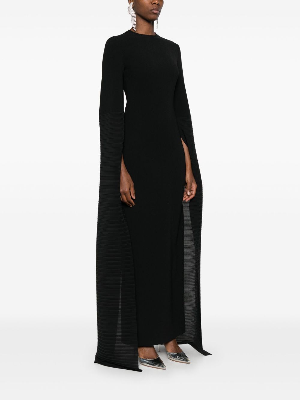 Solace London Dresses Black Polyester