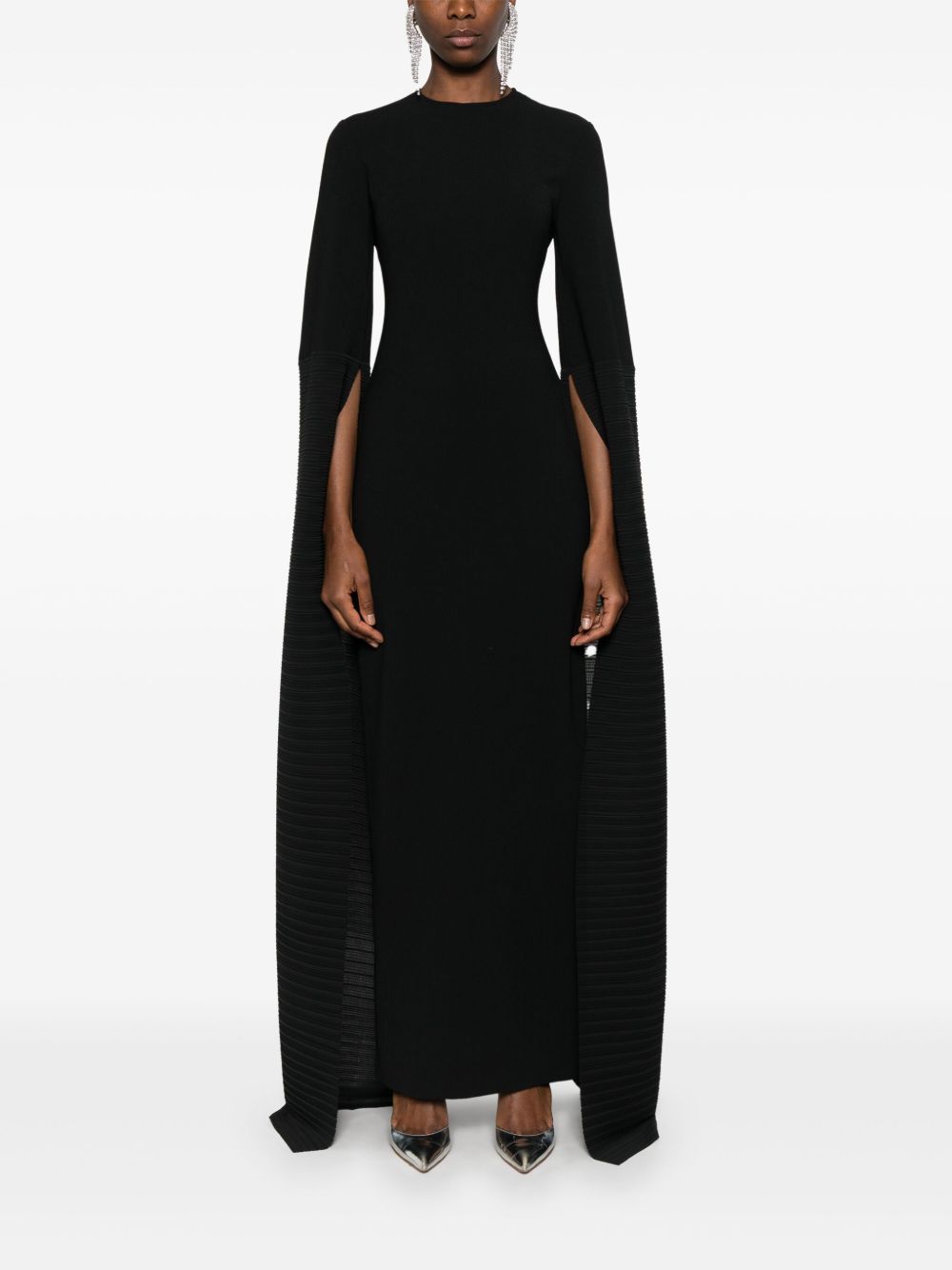 Solace London Dresses Black Polyester