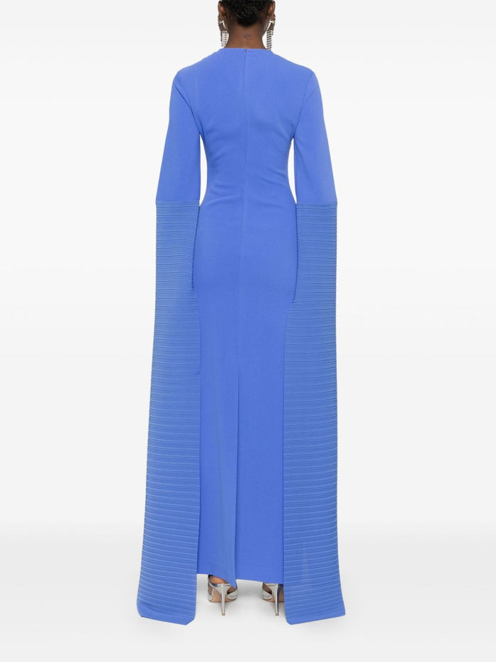 Solace London Dresses Blue Polyester