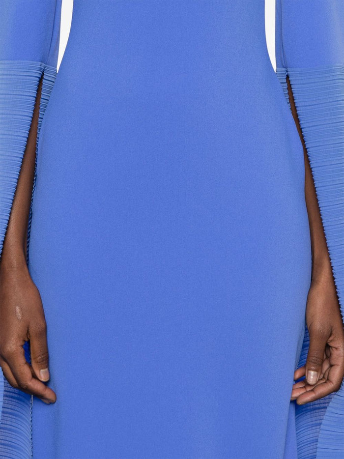Solace London Dresses Blue Polyester
