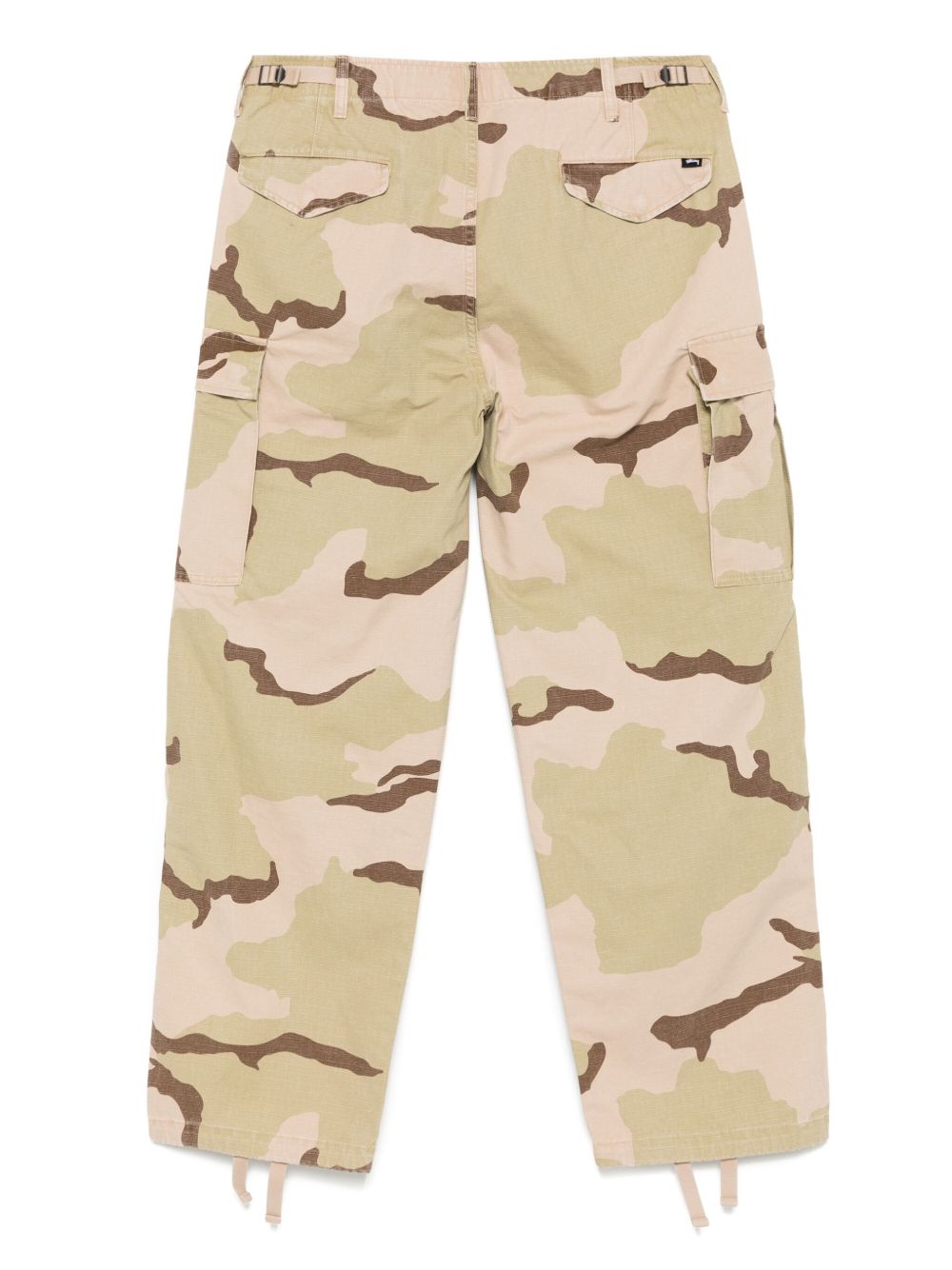 Stussy Trousers Brown Cotton