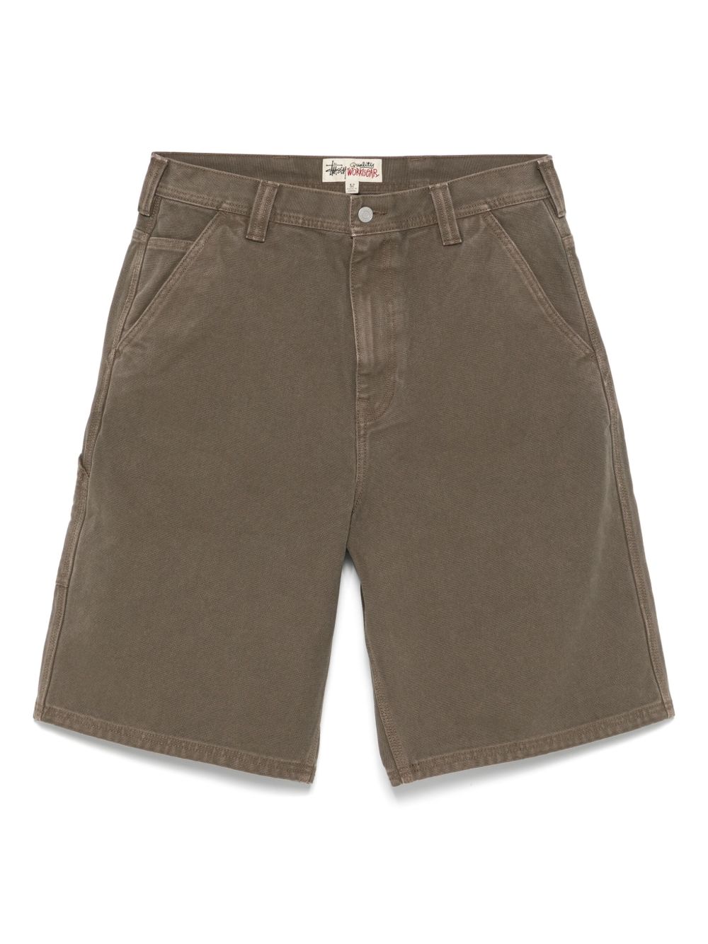 Stussy Shorts Brown Cotton