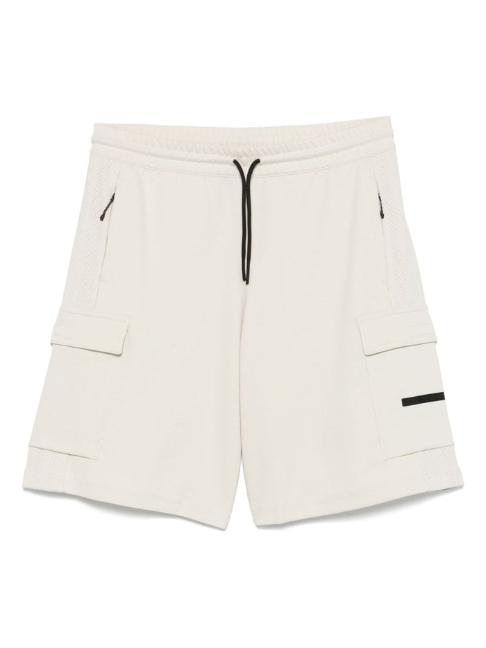 Ea7 Shorts Beige Cotton