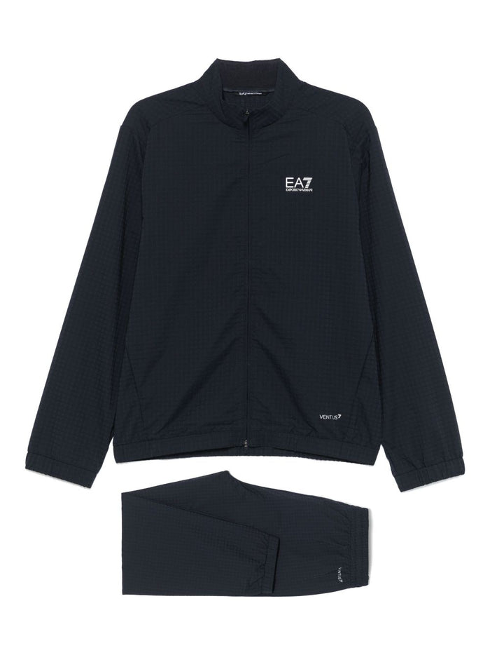 Ea7 Sweaters Blu Polyester