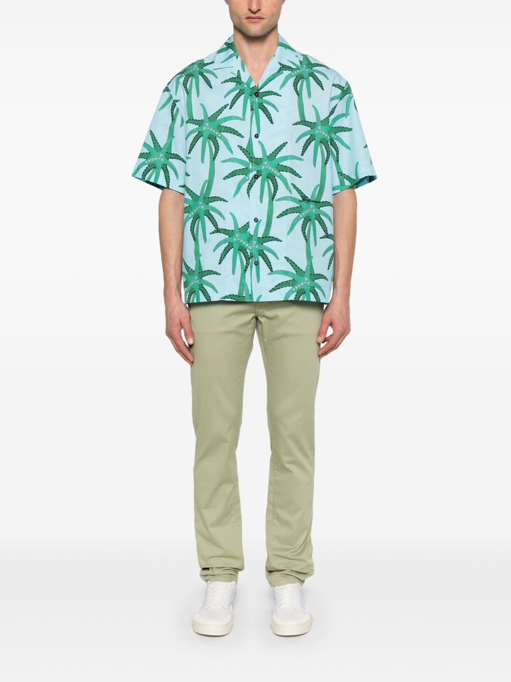 Jacob Cohen Jeans Green Cotton Lyocell Elastane