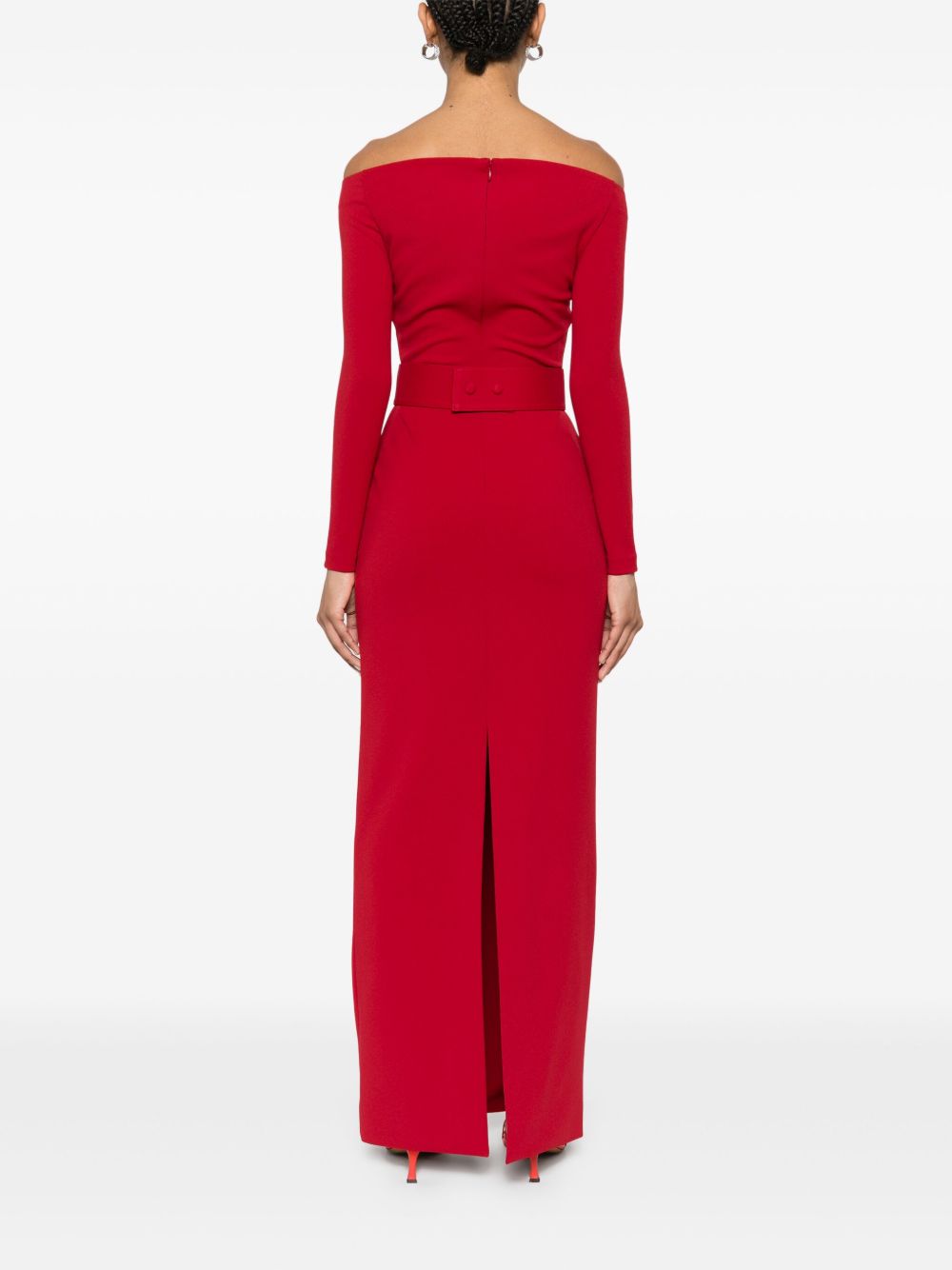Solace London Dresses Red Polyester