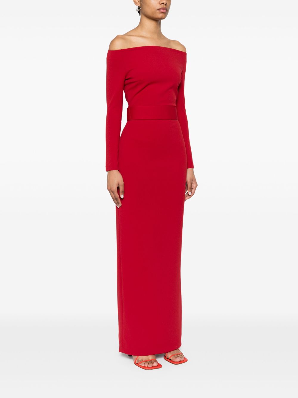 Solace London Dresses Red Polyester