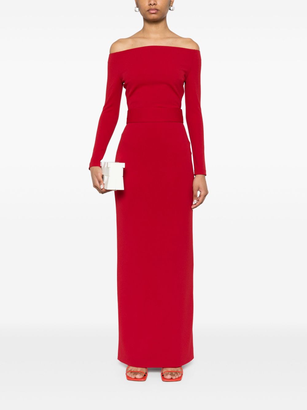 Solace London Dresses Red Polyester