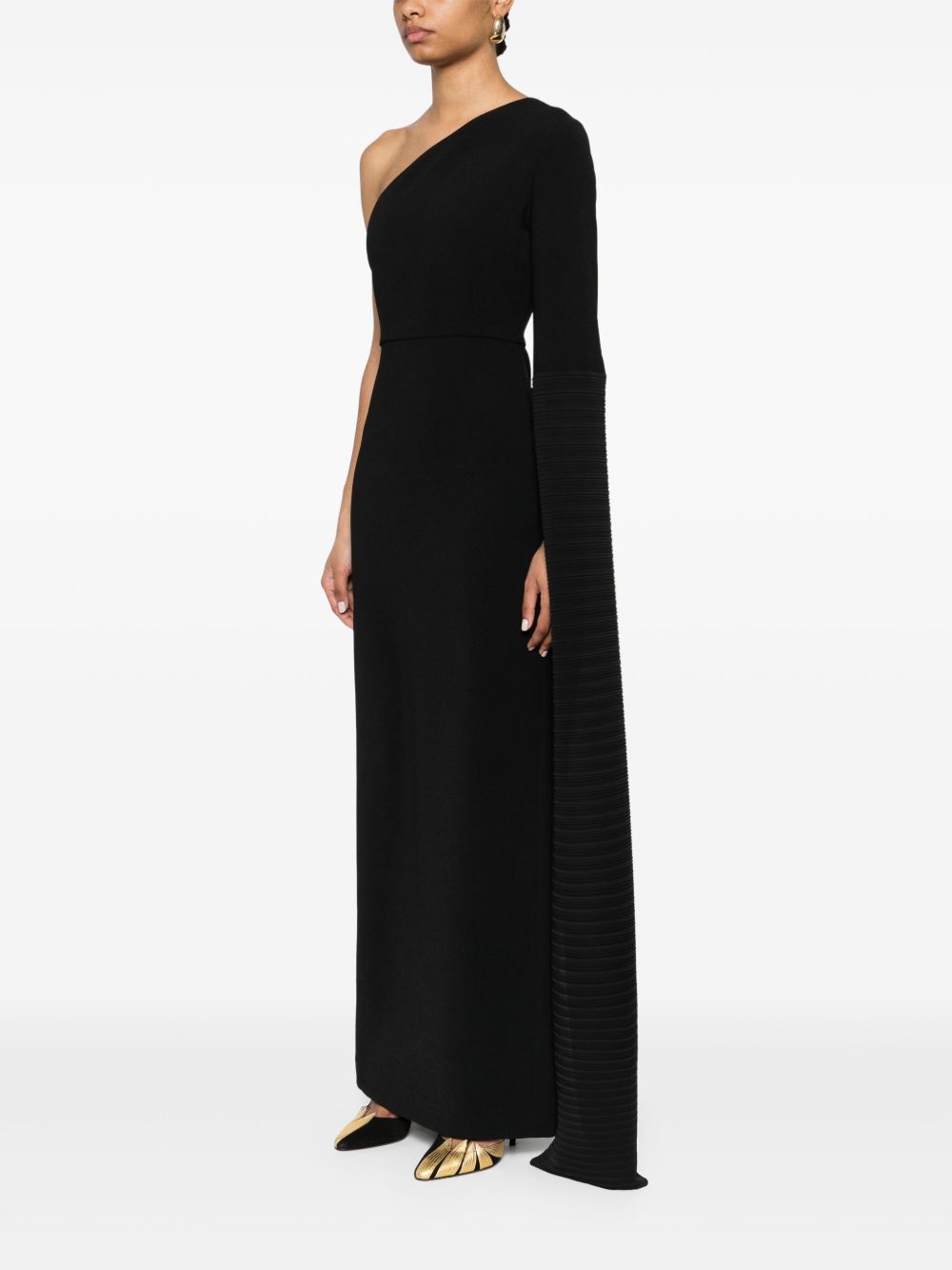 Solace London Dresses Black Polyester
