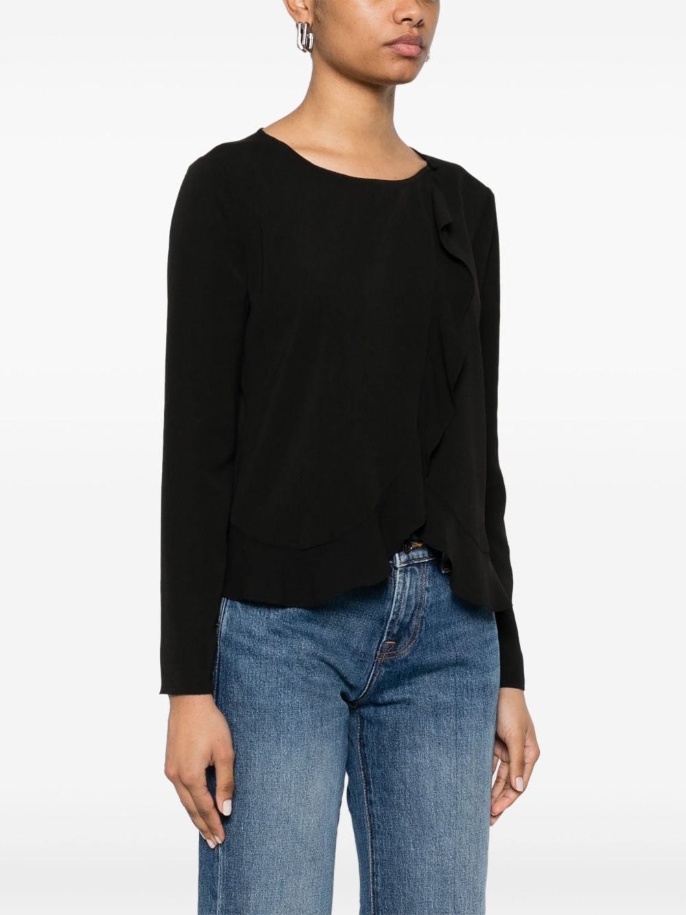 Emporio Armani Jackets Nero Cotton