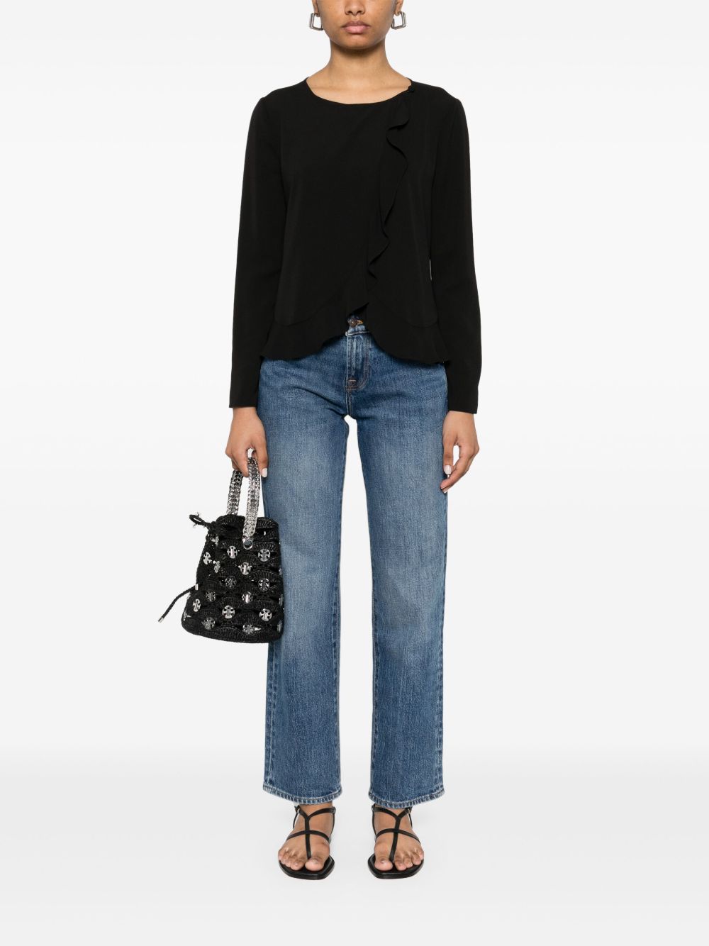 Emporio Armani Jackets Nero Cotton