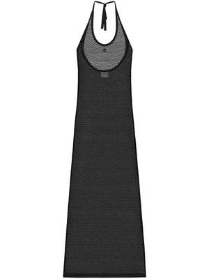 Courreges Cotton long tank dress