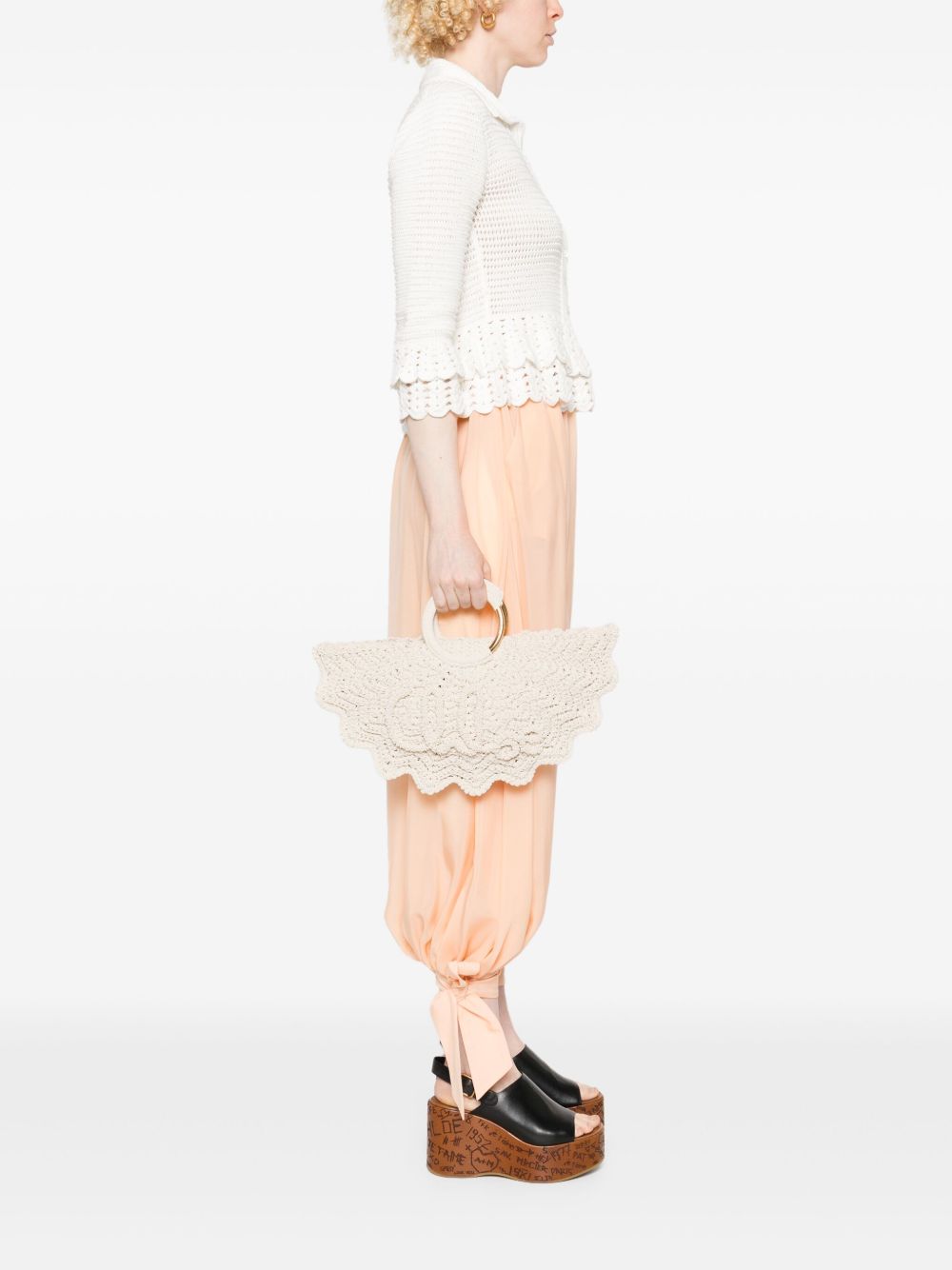 Chloè Bags Ivory Acrylic