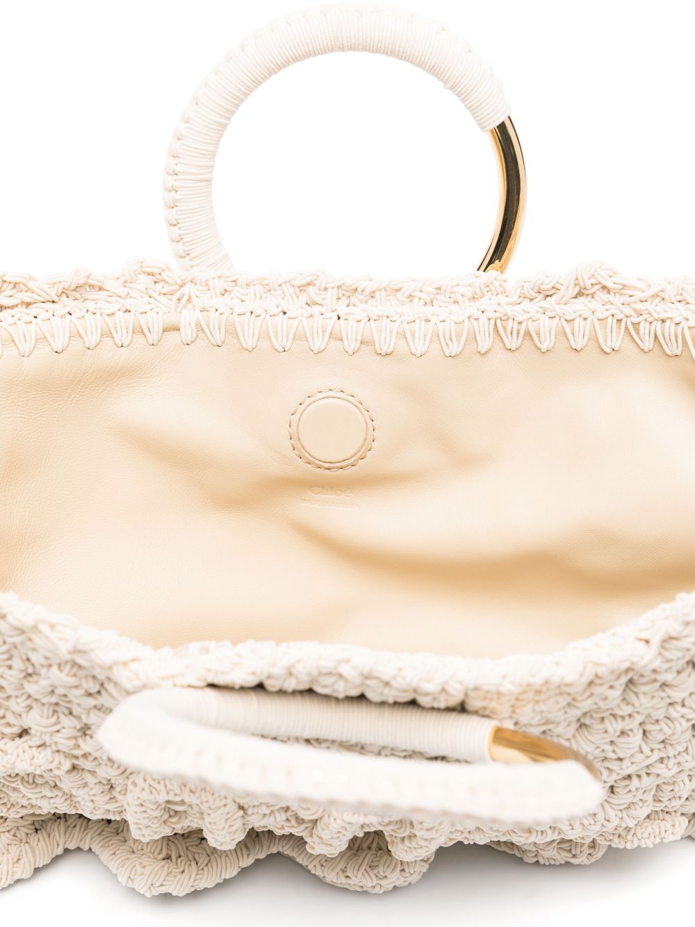 Chloè Bags Ivory Acrylic