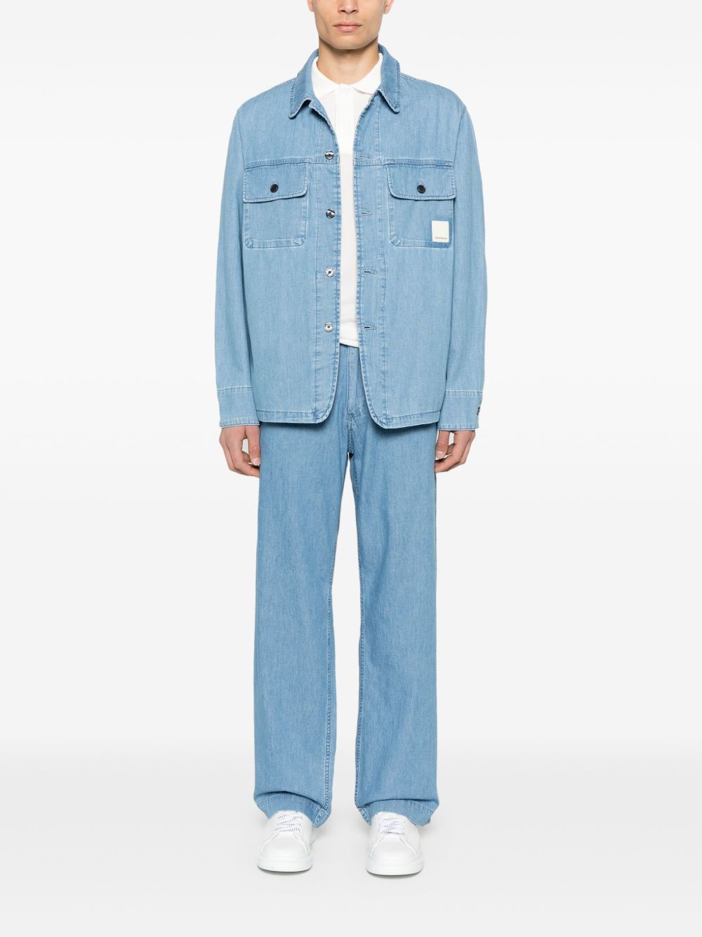 Emporio Armani Jeans Azzurro Organic Cotton