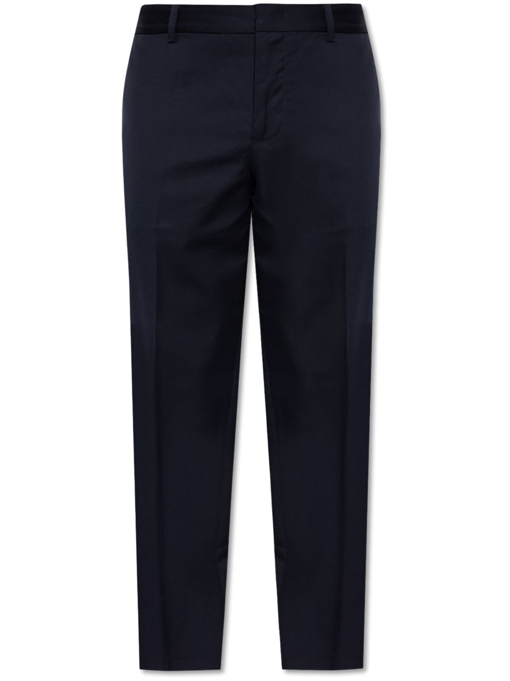 Emporio Armani Trousers Blu Virgin Wool