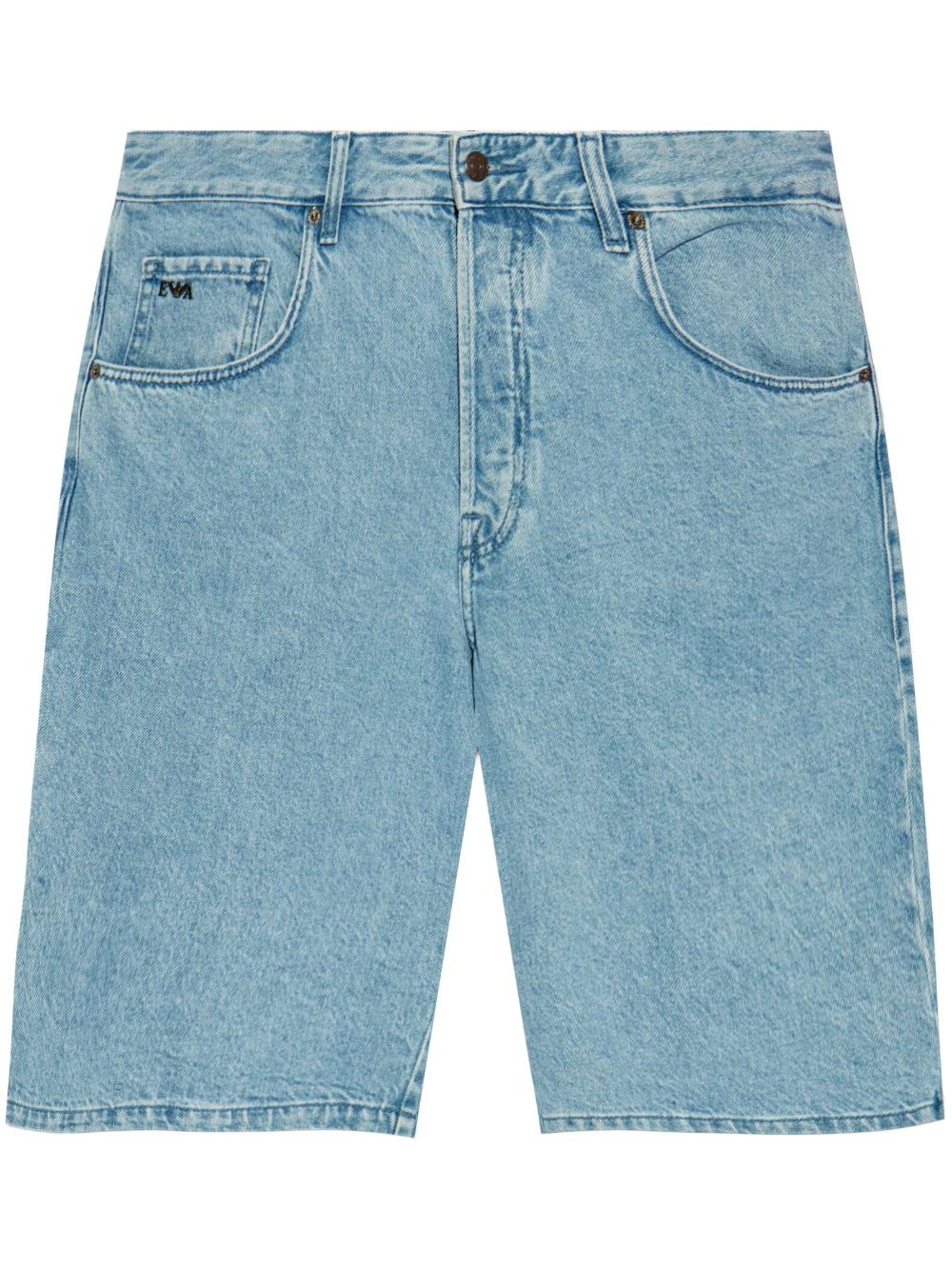 Emporio Armani Shorts Blu Cotton