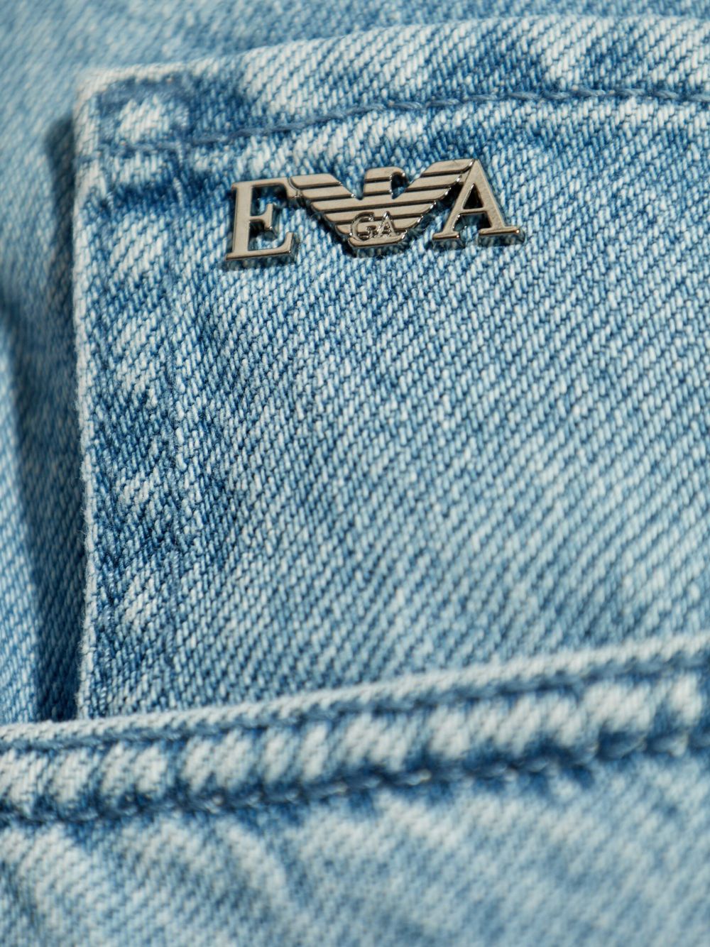 Emporio Armani Shorts Blu Cotton
