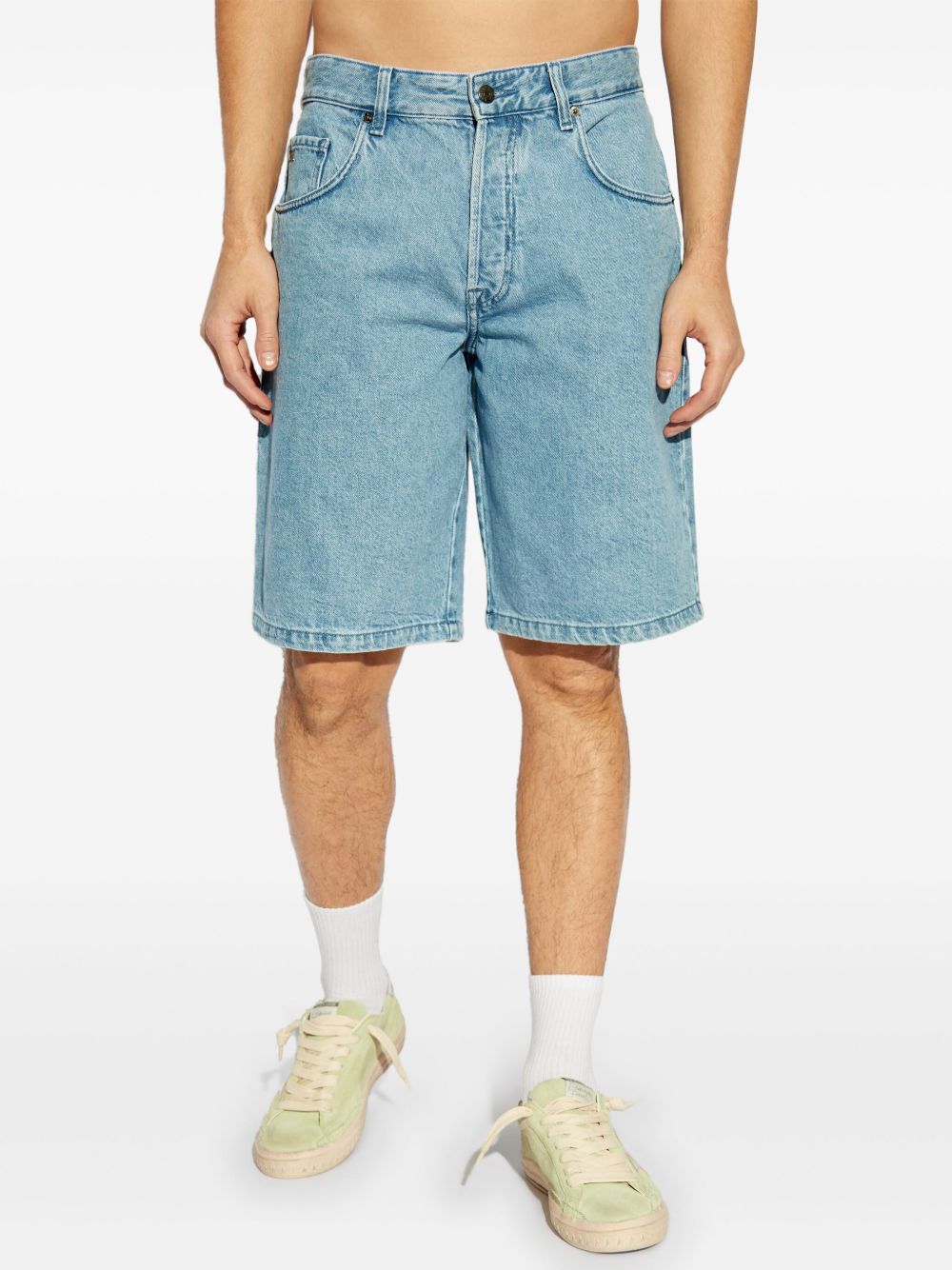 Emporio Armani Shorts Blu Cotton