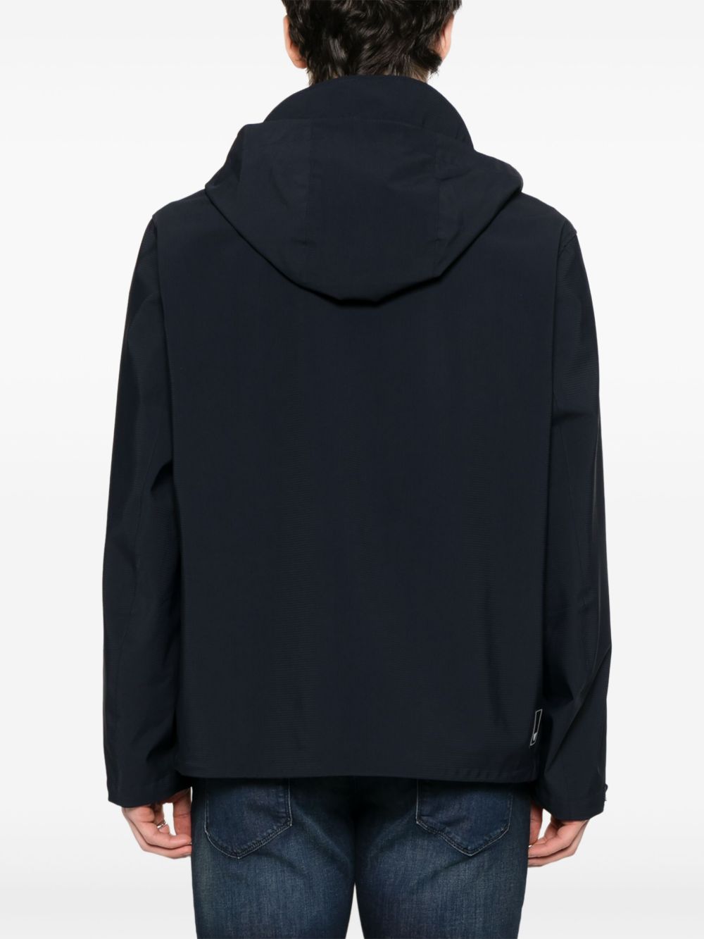 Emporio Armani Capsule Coats Blu Outer: Polyamide