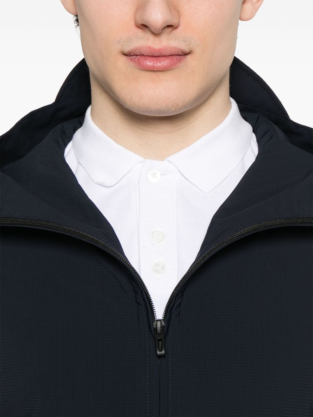 Emporio Armani Capsule Coats Blu Outer: Polyamide