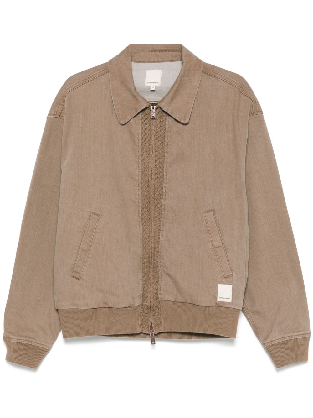 Emporio Armani Coats Marrone Outer: Organic Cotton