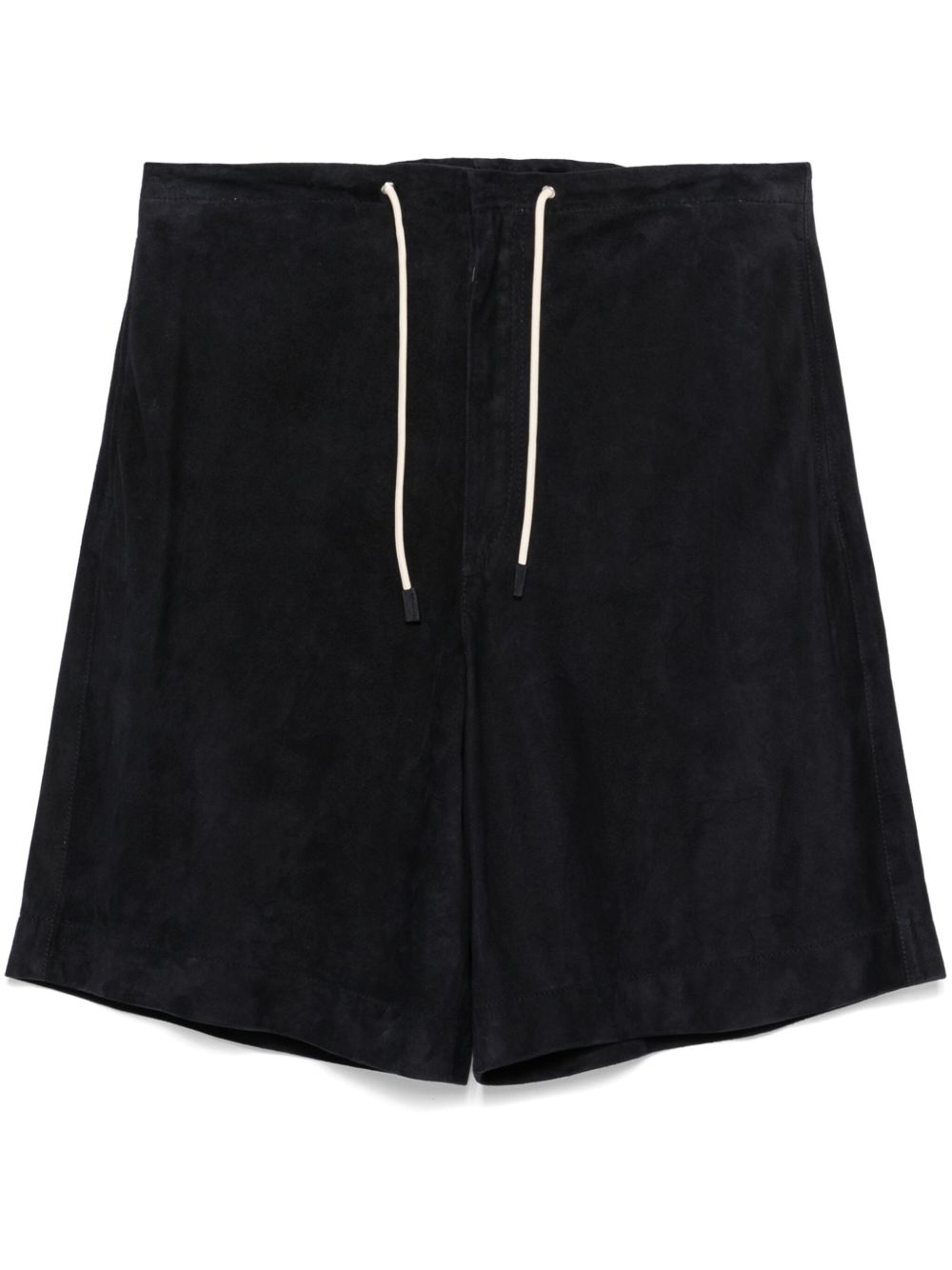 Emporio Armani Shorts Nero Goat Skin