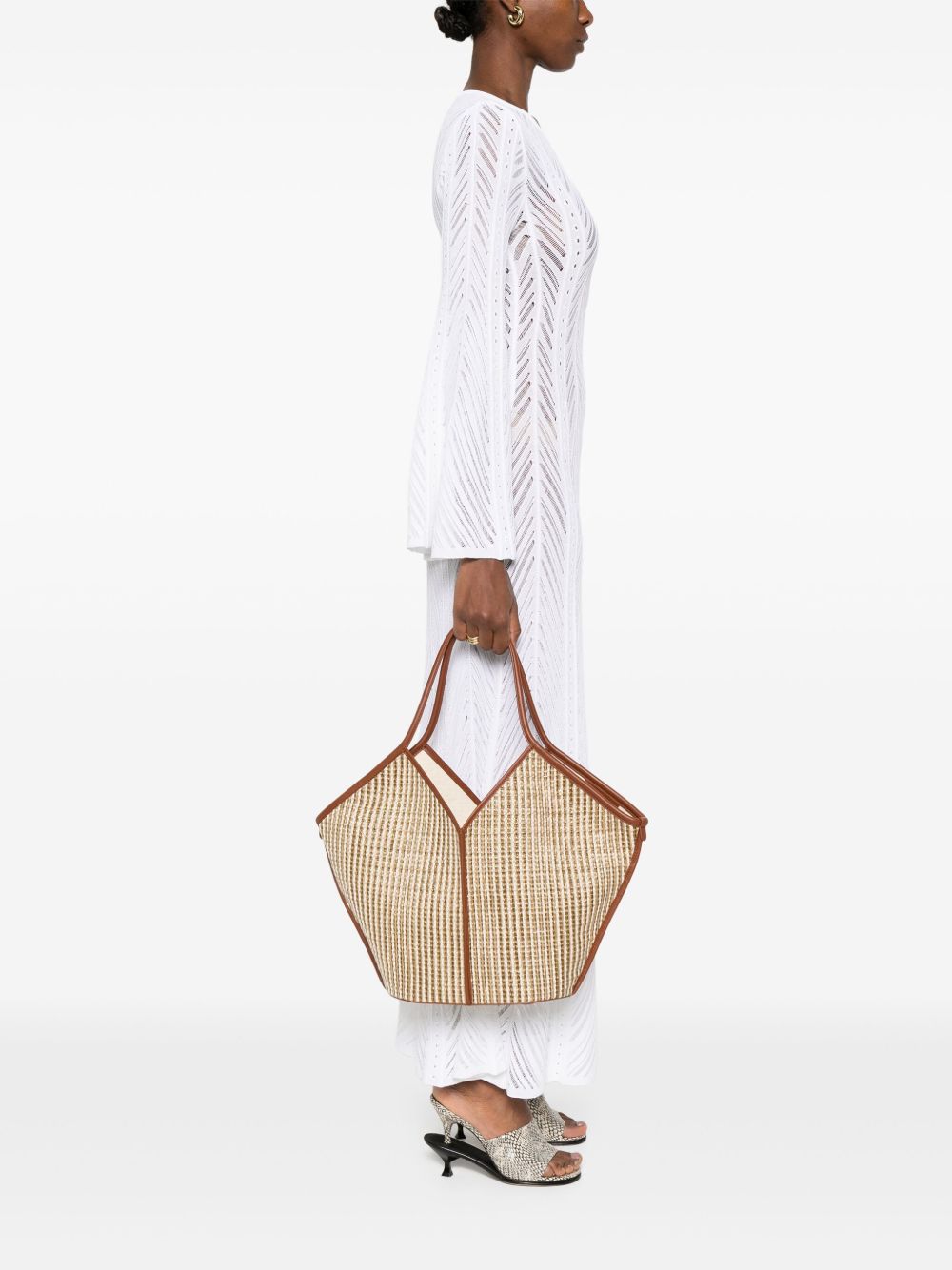 Hereu Bags Beige Outer: Calf Leather