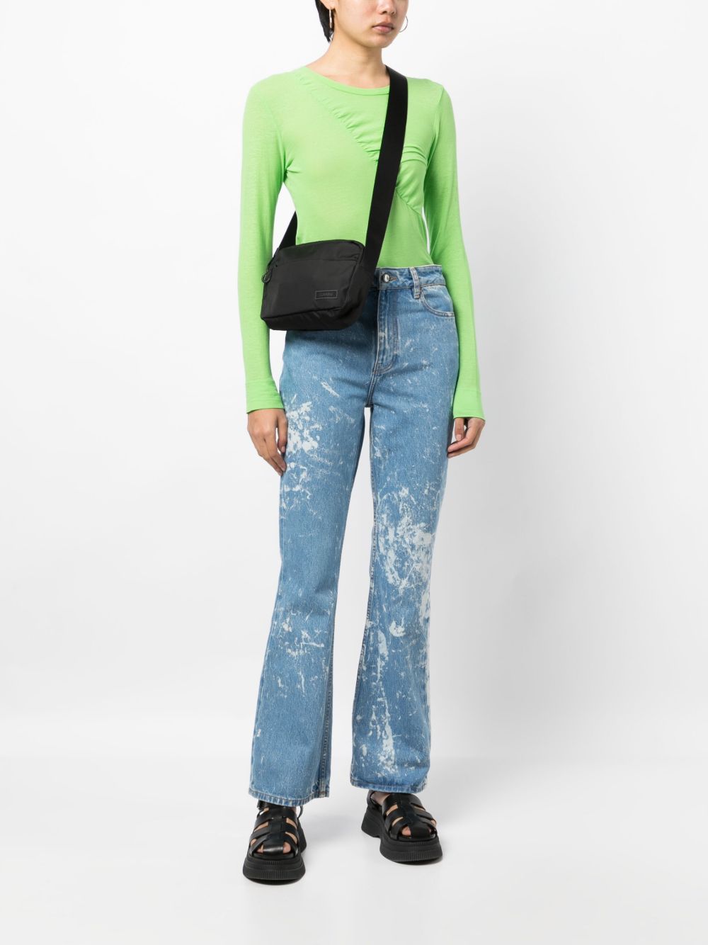 Ganni Bags Black Outer: recycled Polyester